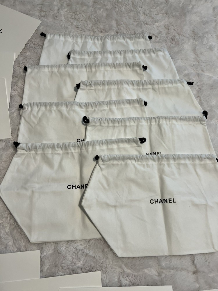 Authentic Chanel Dust bags & Cards Bundle