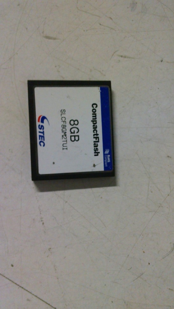 STEC CompactFlash Card 8GB Compact Flash 8GB BRCDCF8GM2TUI