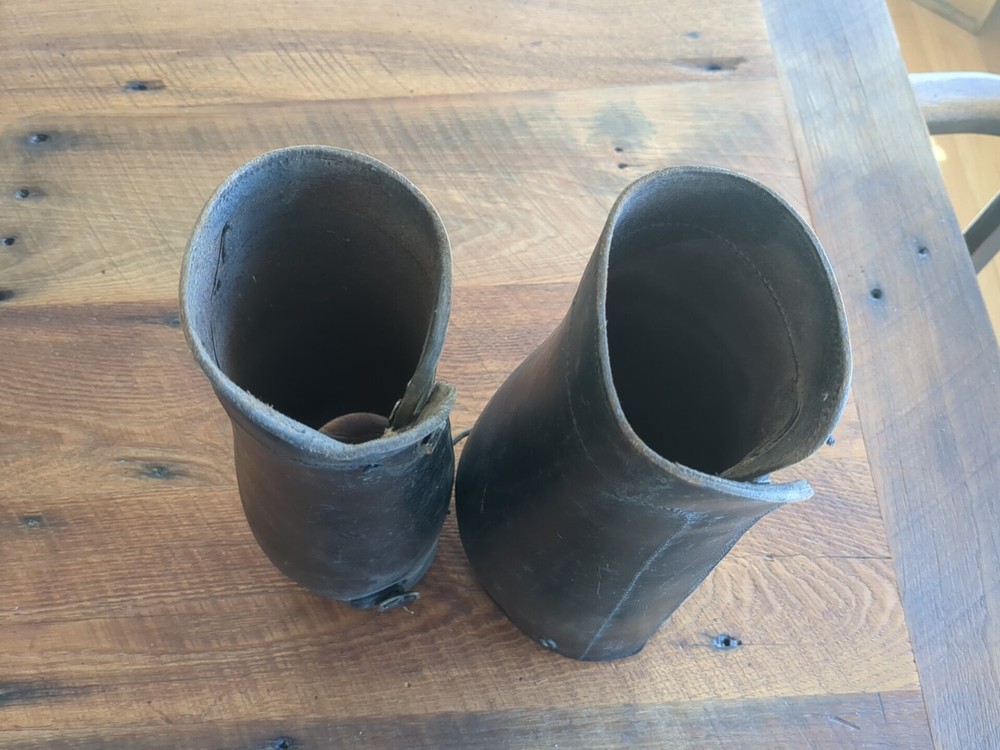 WW1 leather spat