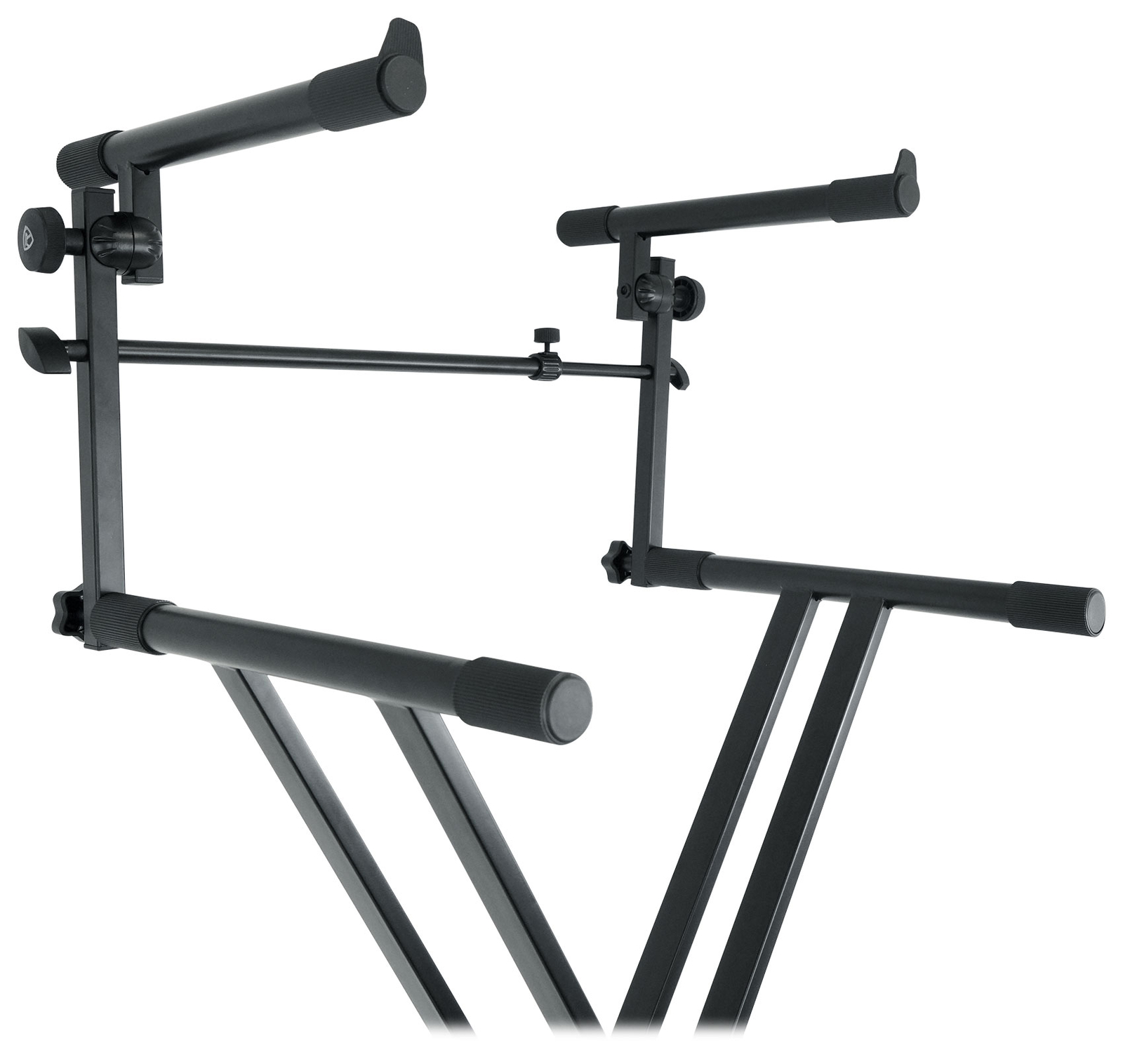 Rockville RKS42X X-Stand 2-Tier Keyboard Stand Fits Korg 2-Tierlogue 61