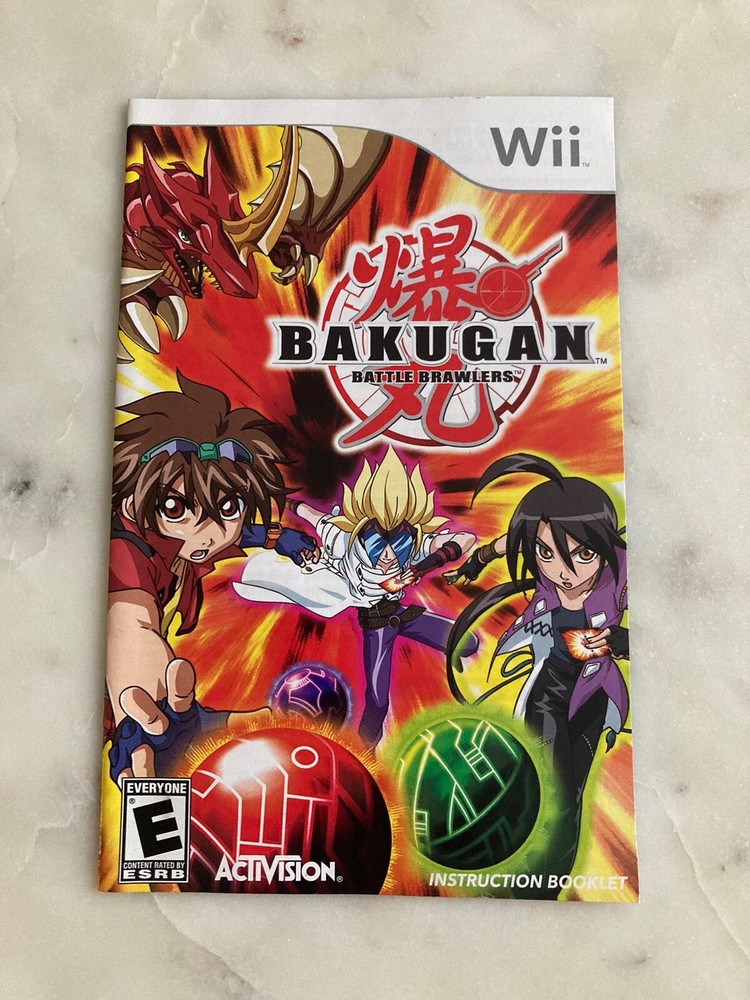 Bakugan: Battle Brawlers  |  Wii  |  Manual