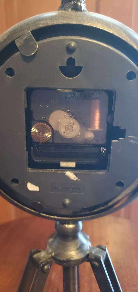 Vintage Tripod Base Clock