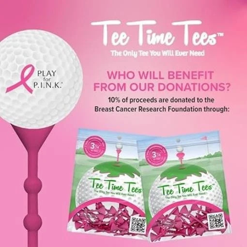 Golf Tee's 25 Pack Plastic Bubble Tee's UNBREAKABLE