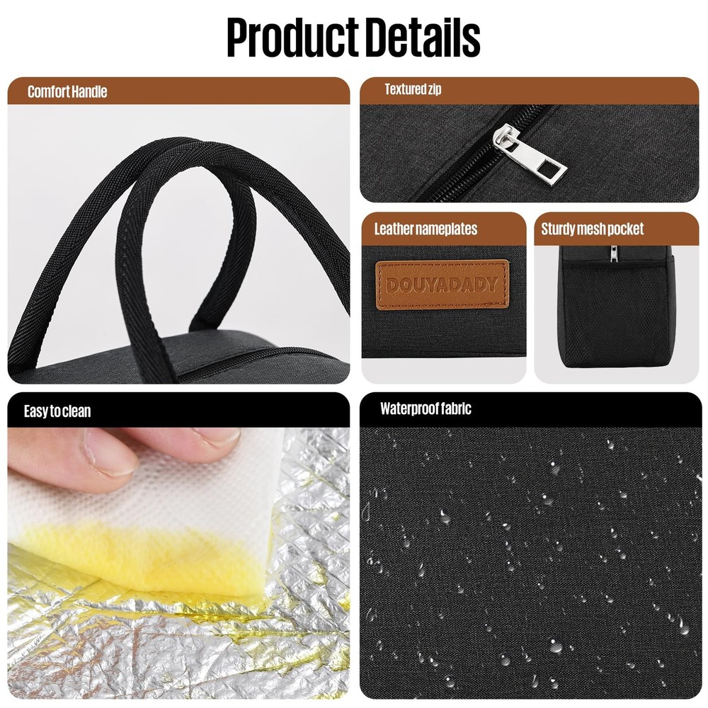 Lunch Bag /Men Lunch /Men (black)