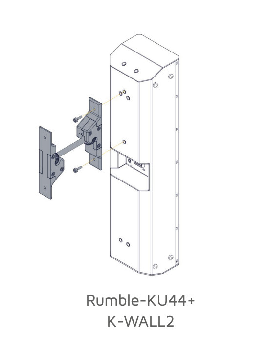 k array Subwoofer KU44W