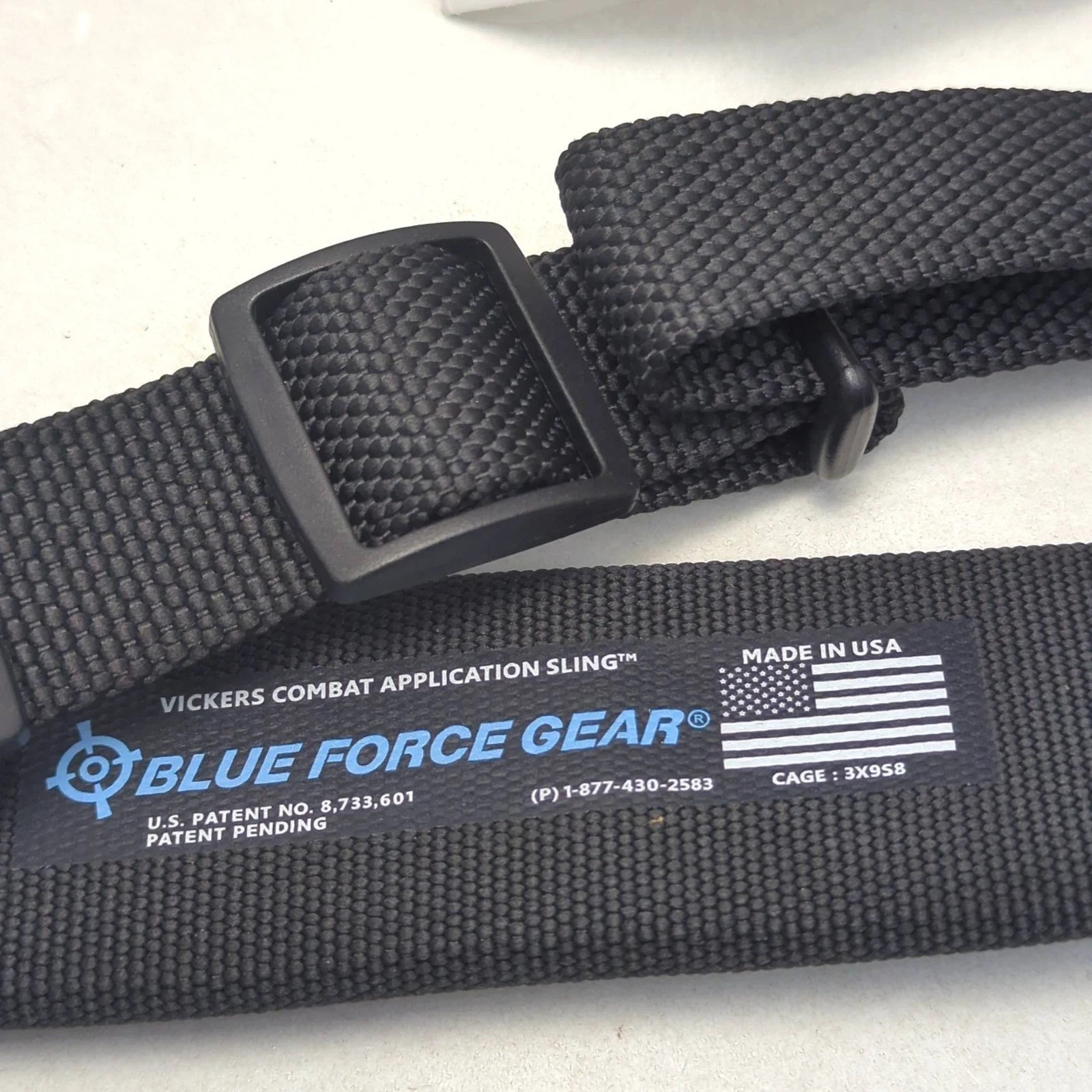 Blue Force Gear Vickers Sling 2-Point Light,Padded Combat Rifle Carbine 57"- 67"