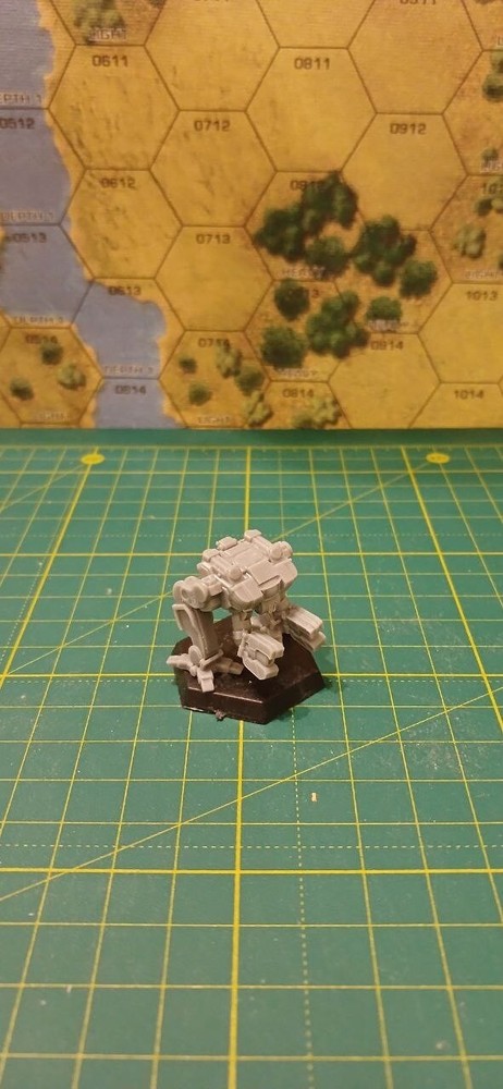Hermit Crab, battletech game miniature