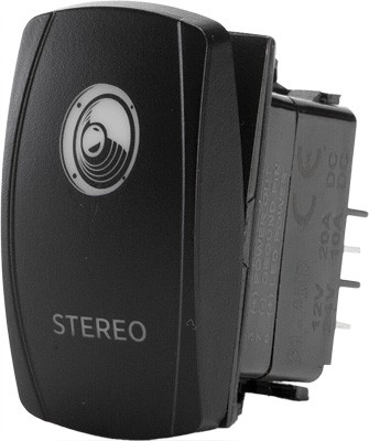 Flip Dash Switch Stereo SC1-AMB-A32