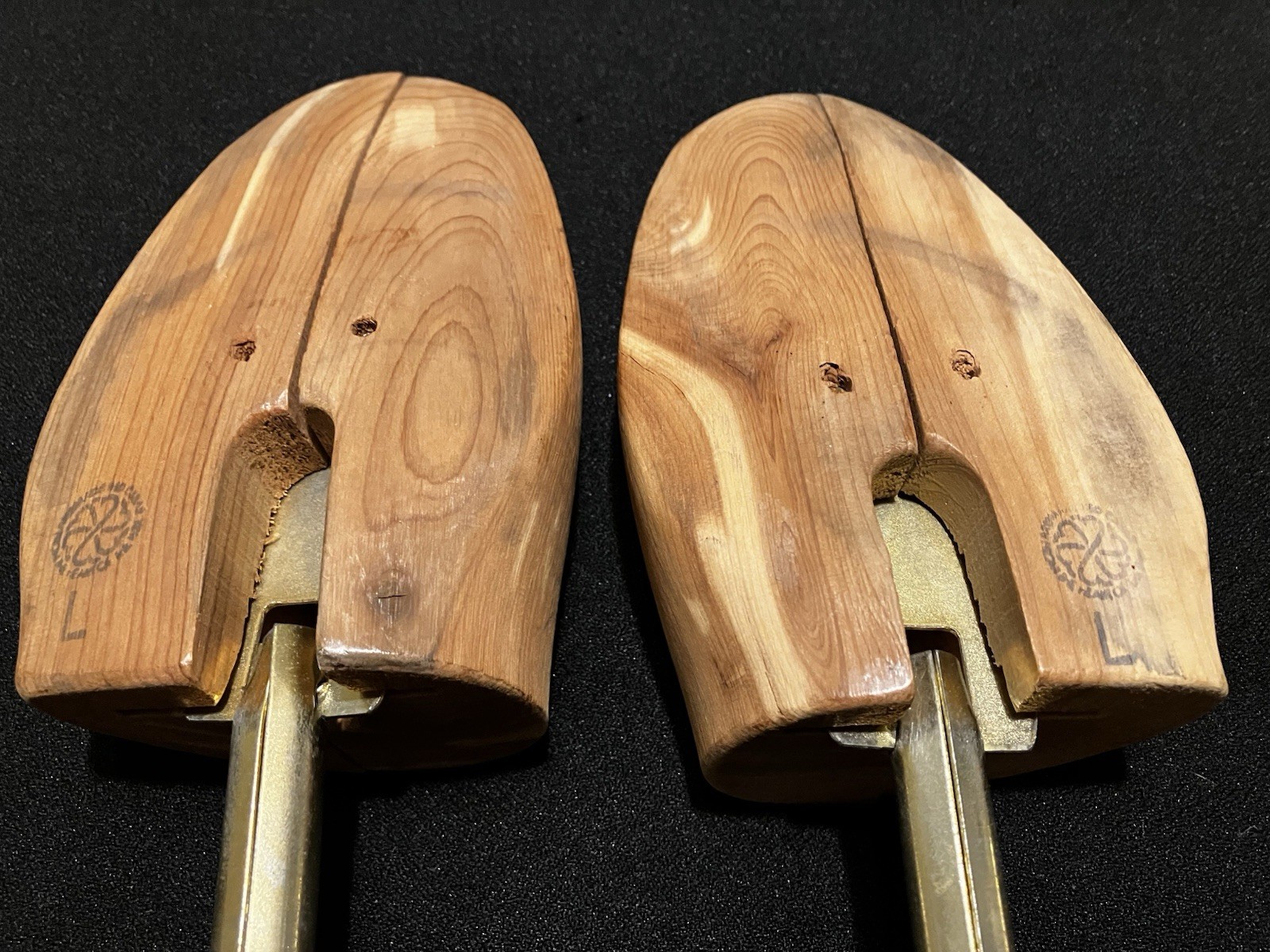 Lot 3 Pairs Cedar Shoe Trees Cedar Wood Adjustable Men Large Nordstrom