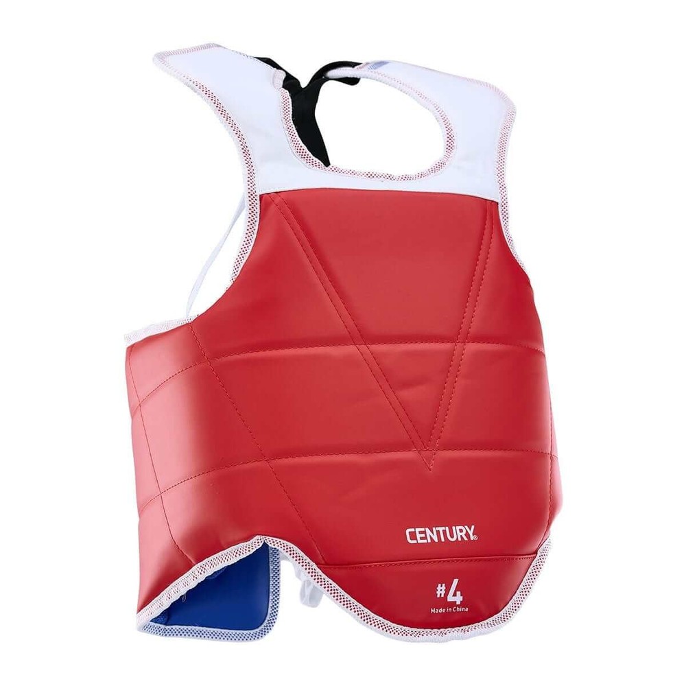 TKD STUDENT CHEST PROTECTOR Reversible Red-Blue
