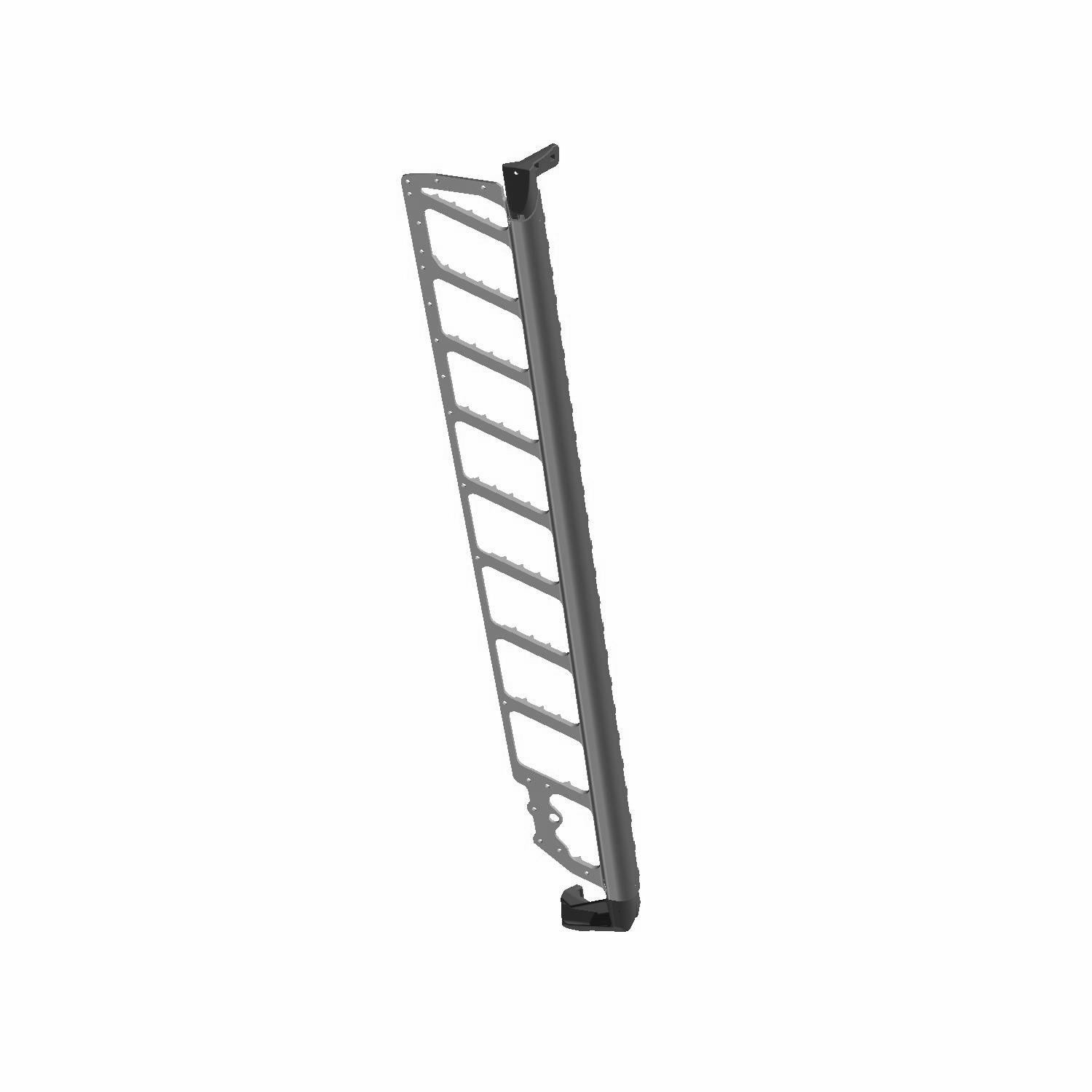 Polaris Left Runningboard Assembly, for Snowmobile Models, Genuine OEM - 1019345