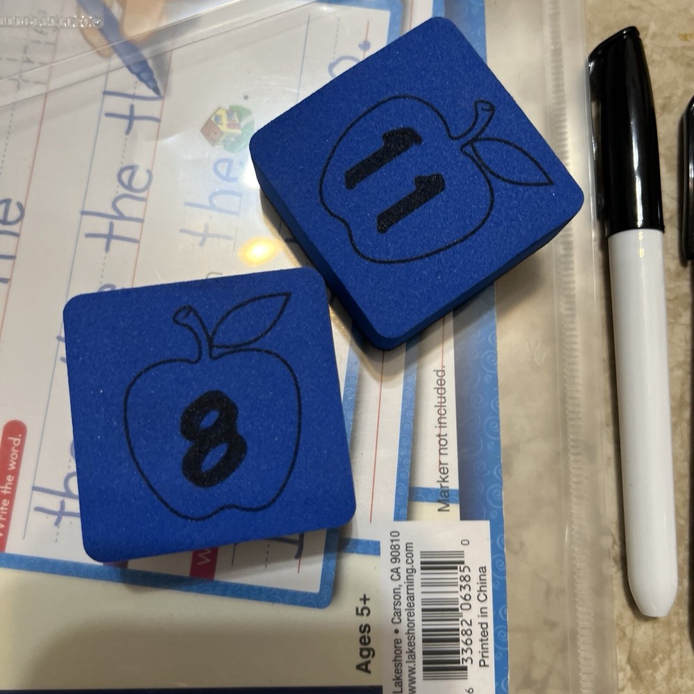 Lakeshore Write & Wipe Sight-Words Practice Cards