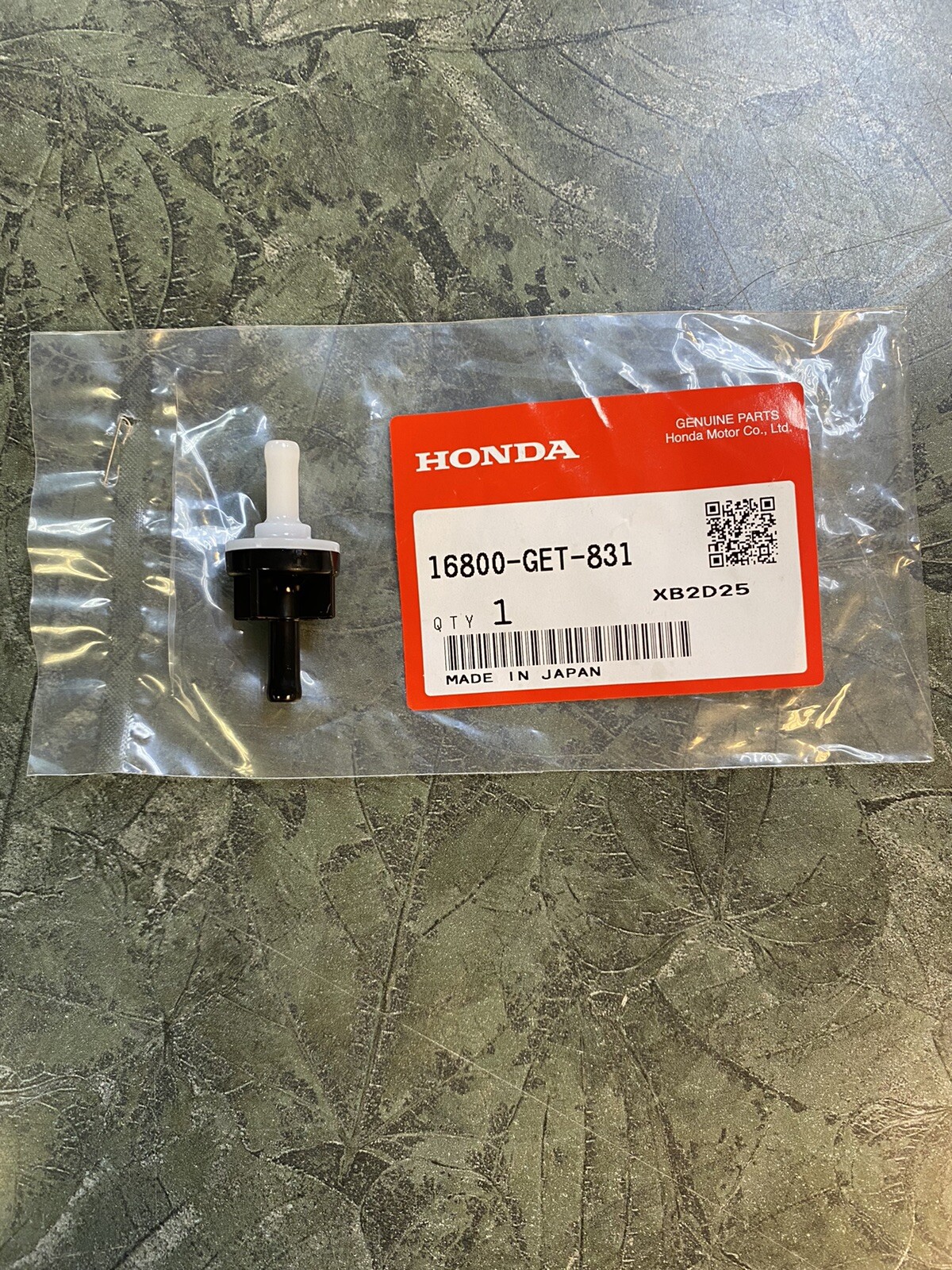 OEM Honda Fuel Check Valve CHF50/P/S Metropolitan NPS50/S Ruckus 16800-GET-831