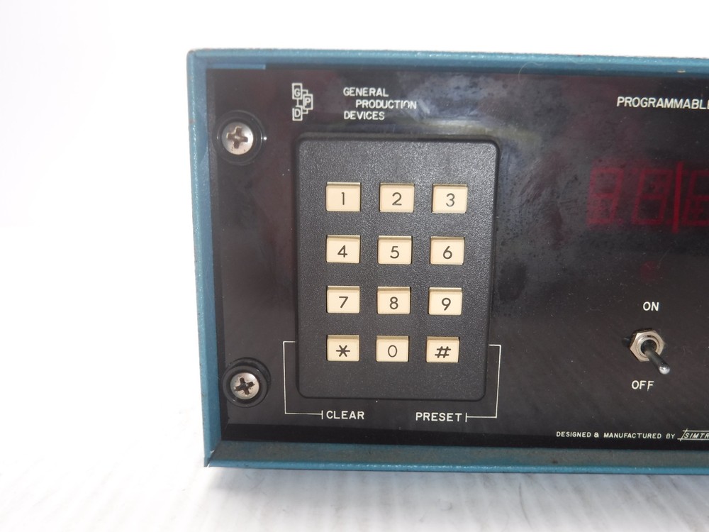 General Production Devices RI-135 Programmable Counter & Totalizer