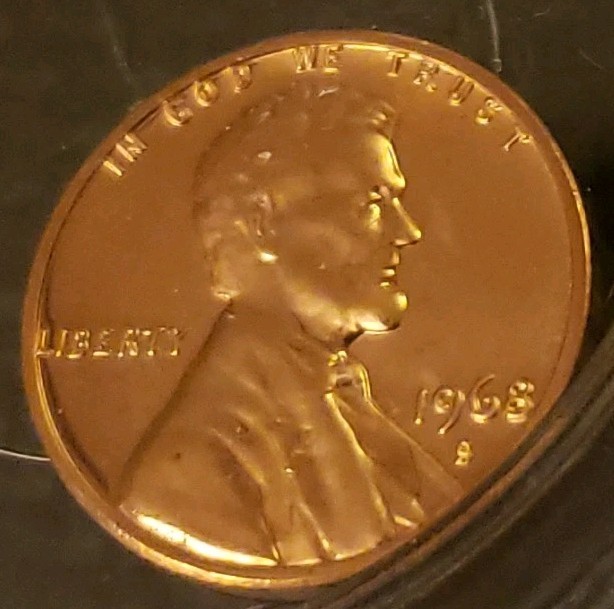 1968 Lincoln Memorial Cent S - Proof - Uncirculated