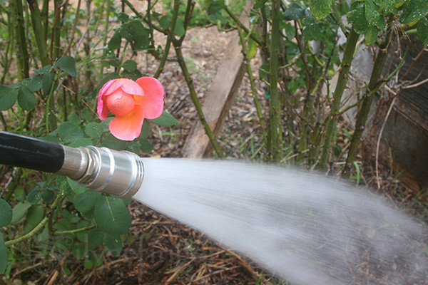 SPRAY HEAD Garden Hose Irrigation Watering Attachment Aluminum Metal Sprayer