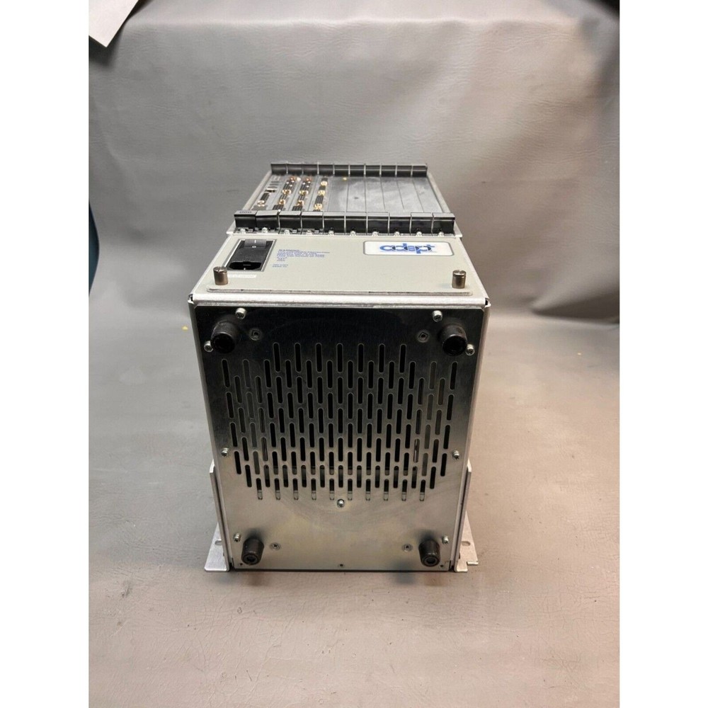 ADEPT TECHNOLOGY ROBOT CONTROLLER CHASSIS WITH MODULES