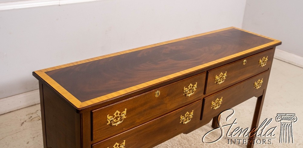 L70974: MADISON SQUARE 4 Drawer Mahogany Server Commode
