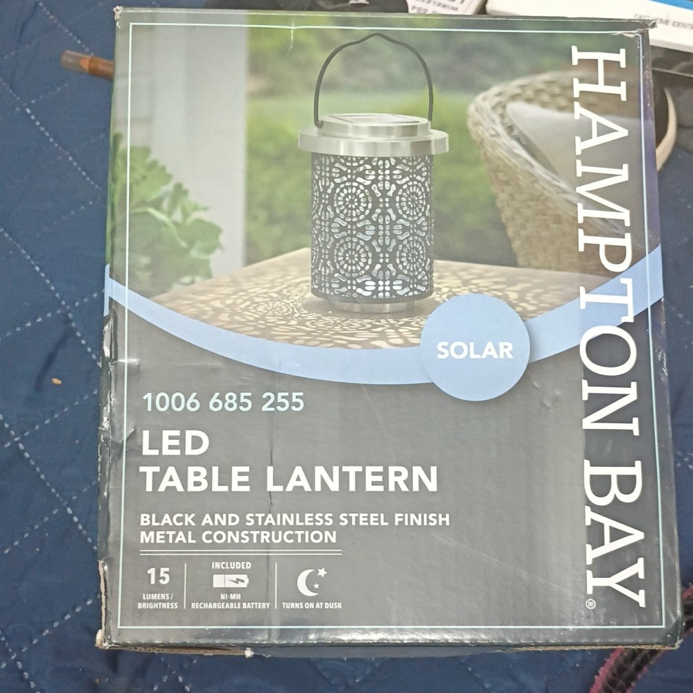 LED TABLE LANTERN as-is