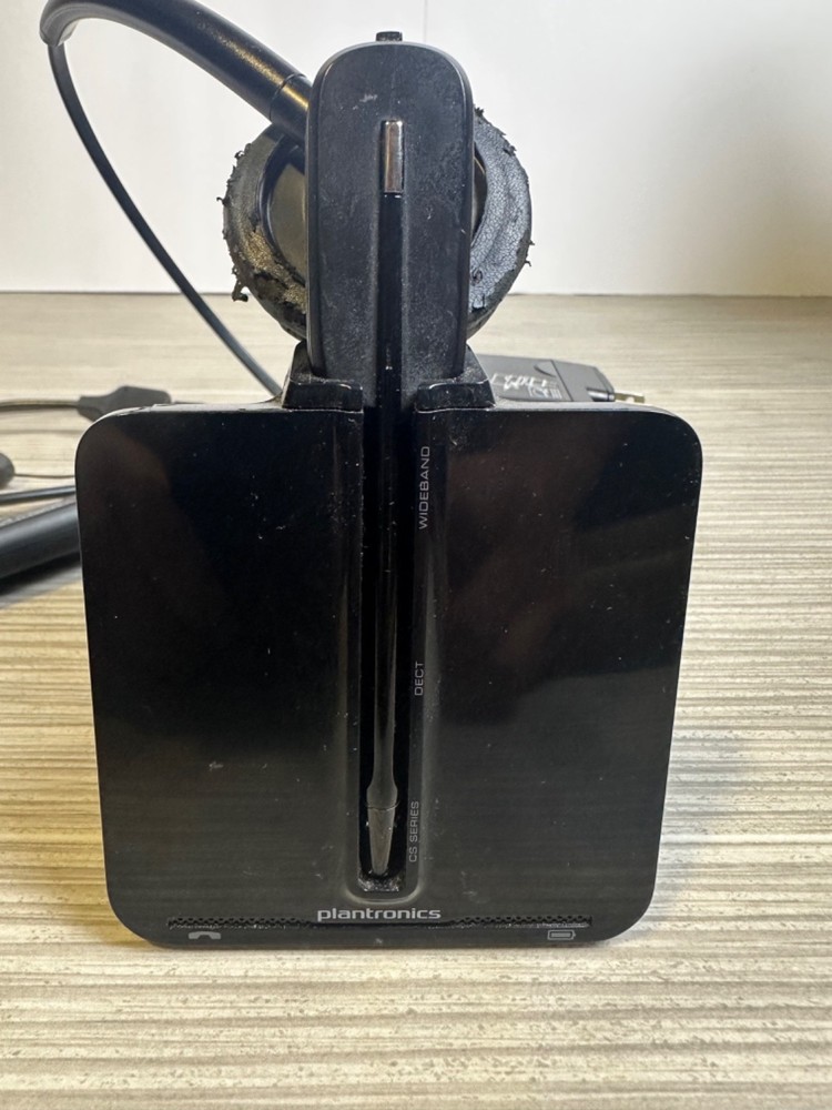 Plantronics CS540 Wireless Headset + Base - Office Headset – Tested Dect 6.0