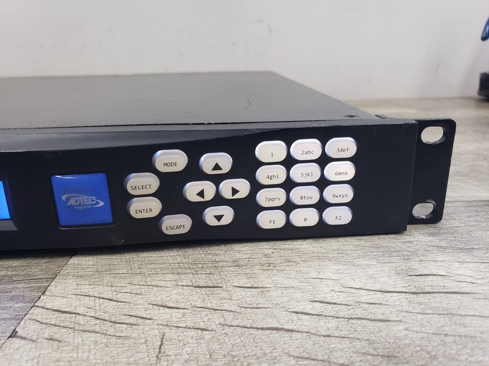 Powers Up* ADTEC EN-31 / MP2 Dual MultiCODEC Encoder/Modulator v2.01.11 UNTESTED