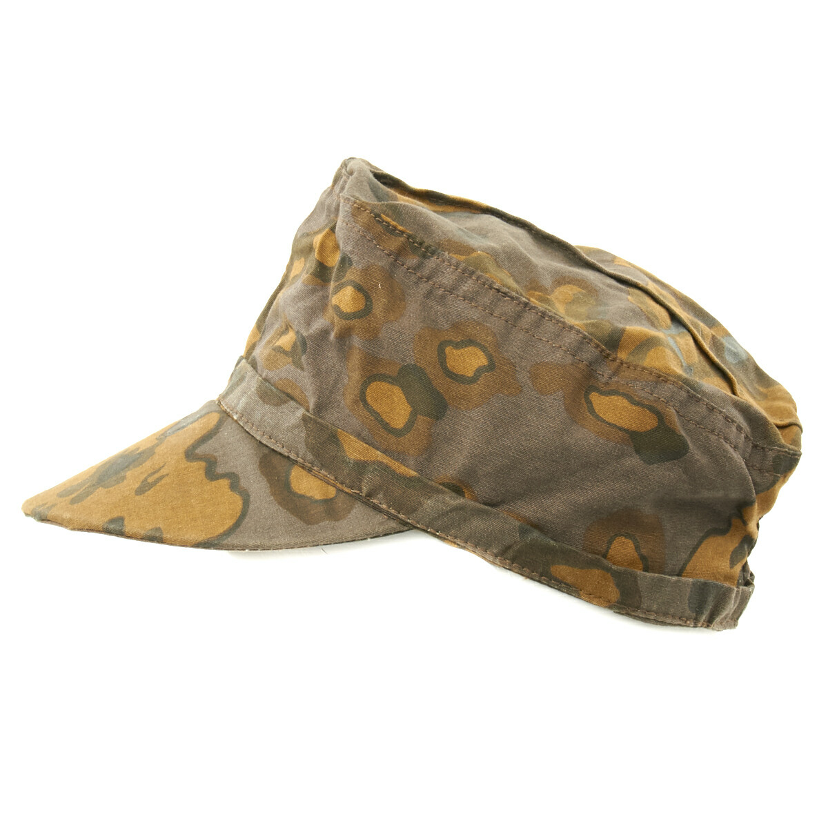 German WWII Reversible M43 Field Cap Oakleaf Pattern A Camouflage- 62cm US 7 3/4