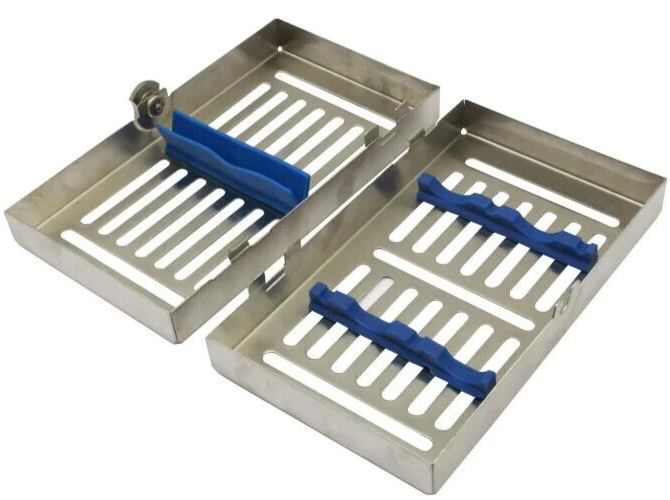 STERILIZATION CASSETTE FOR 4 LIGAMENT KNIVES/ELEVATORS