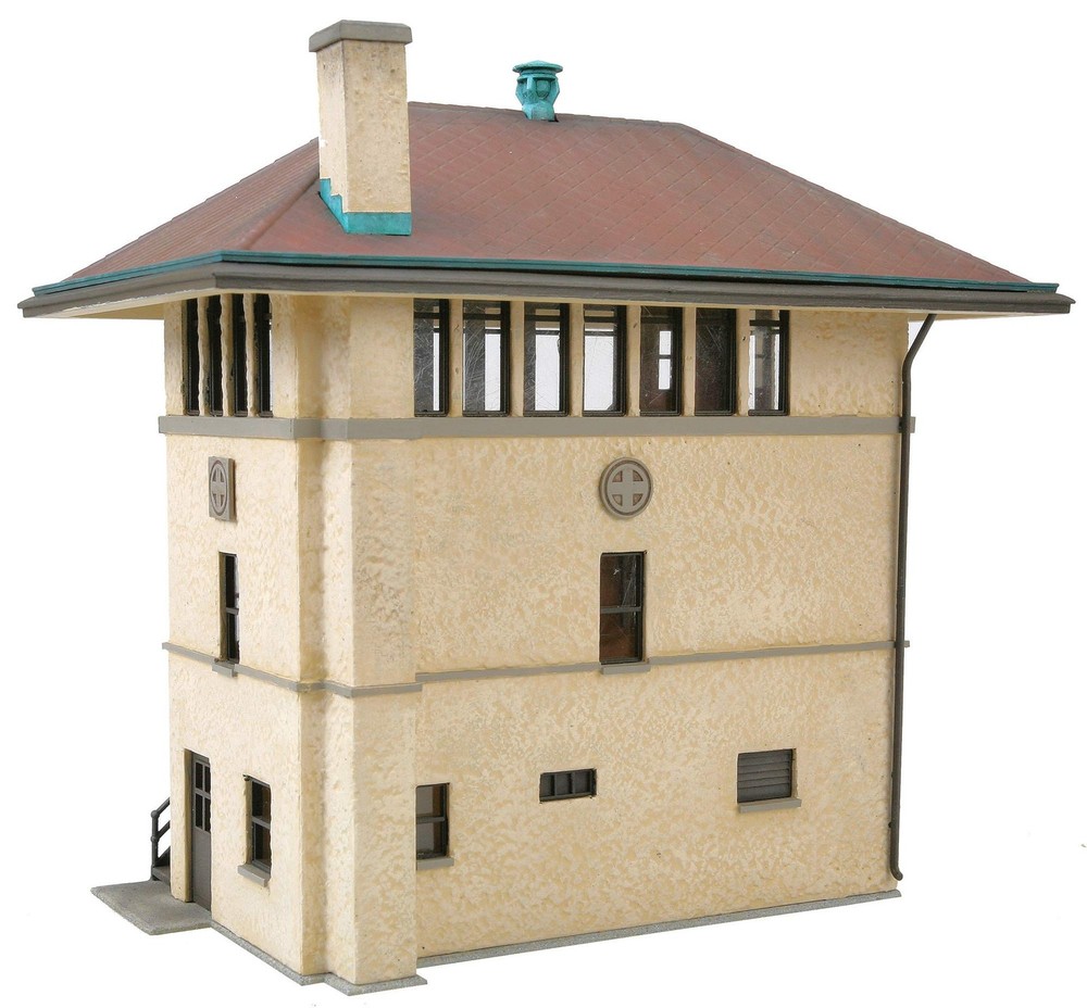 Walthers Cornerstone HO Scale ATSF Interlocking Tower Structure Kit