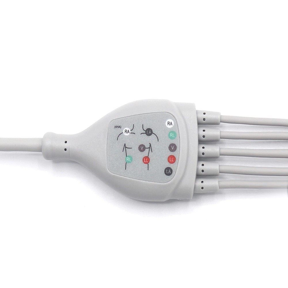 Biolight 15-027-0001 ECG Compatible 5 Leads - Snap
