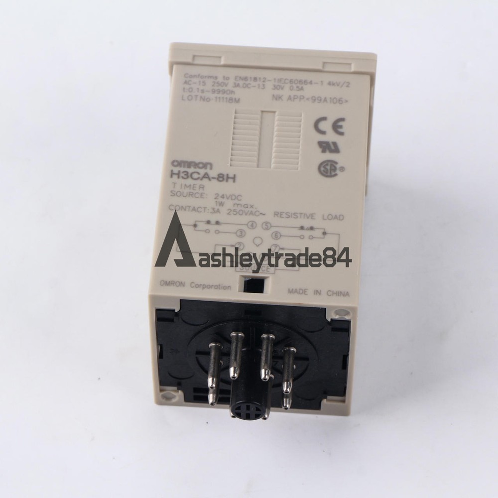 Omron H3CA-8H DC24 Timer New In Box