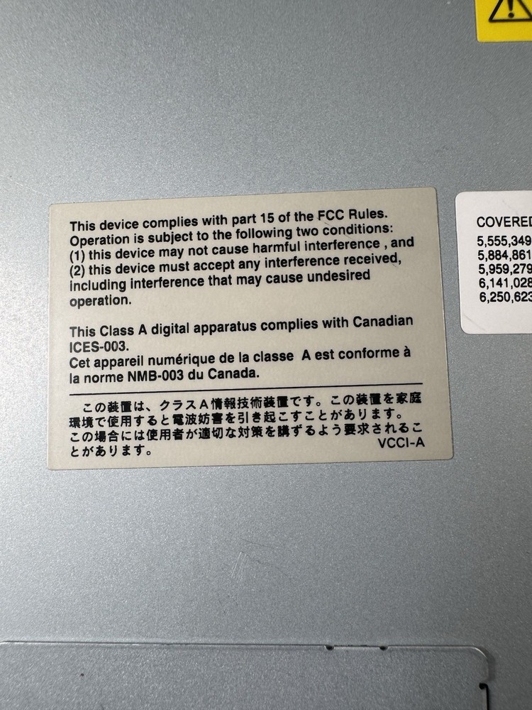 Epson TM-U220PD POS Dot Matrix Receipt Printer Grey Parallel - Tested Powers On