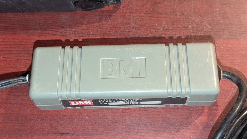 (1) BMI A-115 Basic Measuring Instruments 60 Amp Current Probe