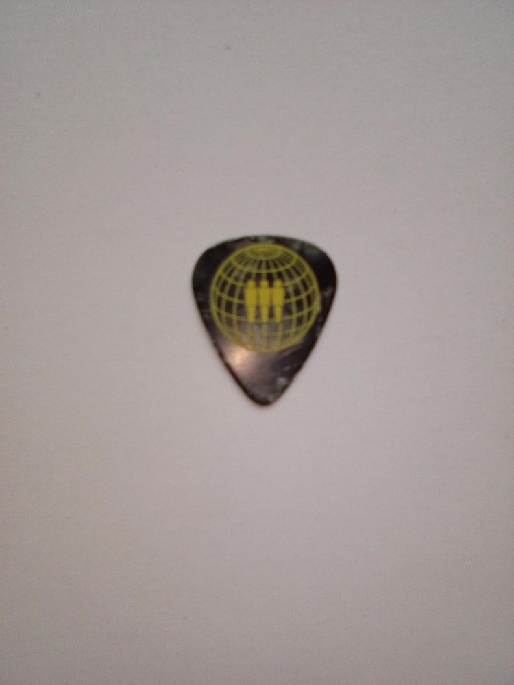 THIRD MAN RECORDS AUTHENTIC BLACK MARBLE Globe GUITAR PICK MINT Jack White