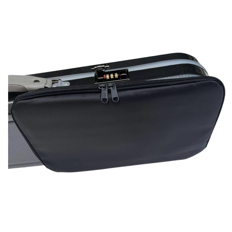 High-grade 4/4 Violin Case black dot Compound material, with coded lock