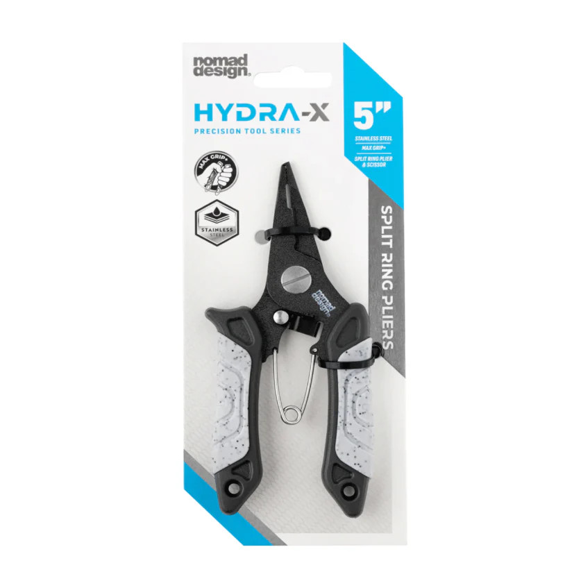 Nomad Design Hydra-X 5" Stainless Split Ring Pliers