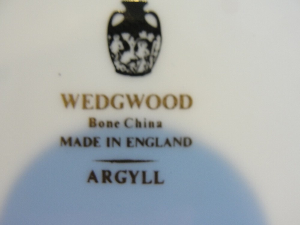 WEDGWOOD ARGYLL 1 - 5 PIECES SETTING