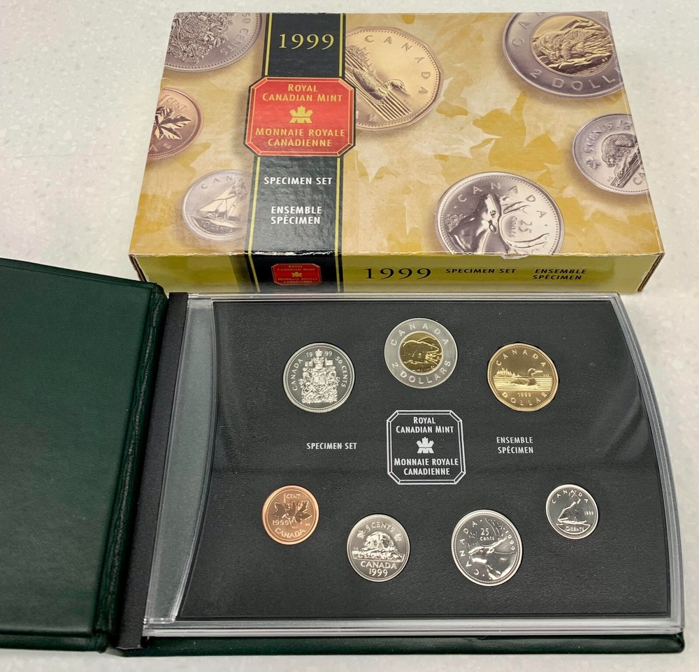 1999 Canada Specimen Coin Set