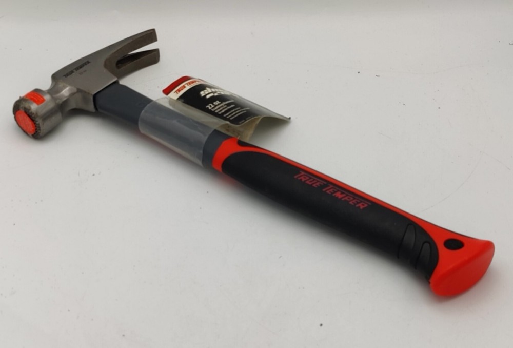 New! True Temper Shock Zero Graphite Handle Framing Hammer 22 oz / 16"