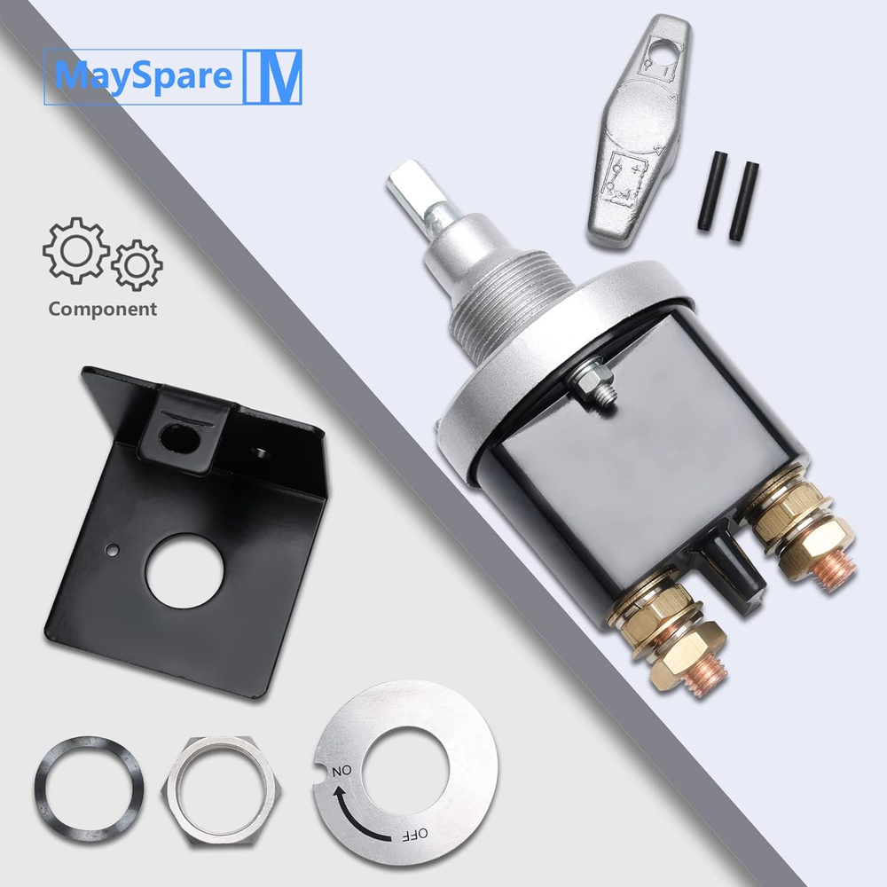 Battery Disconnect Switch with Locking Plate500A Battery Kill Switch12V-36V Ba