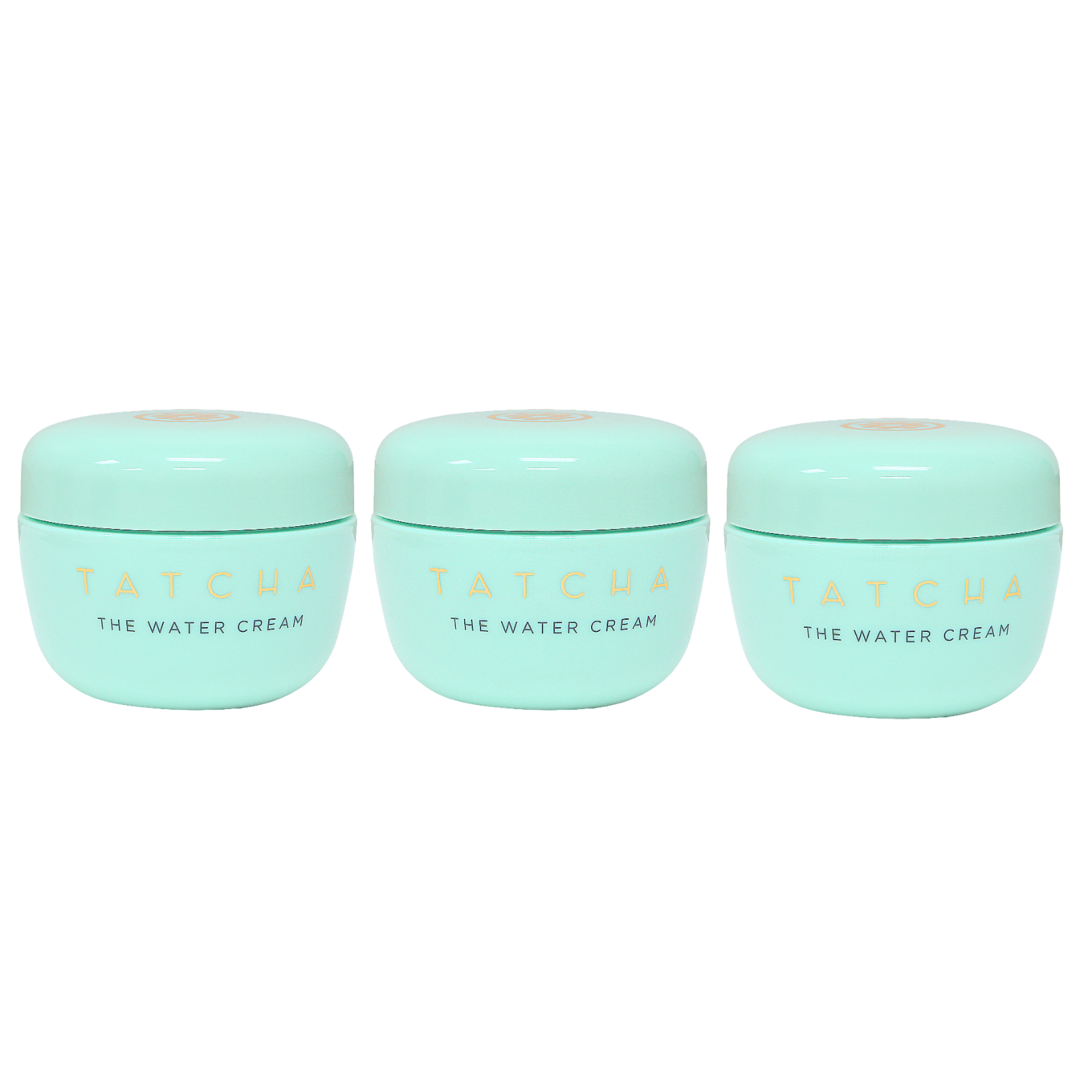 Tatcha The Water Cream Japanese Skin Care - 3 Pack 10 ml / 0.34 fl. oz. each