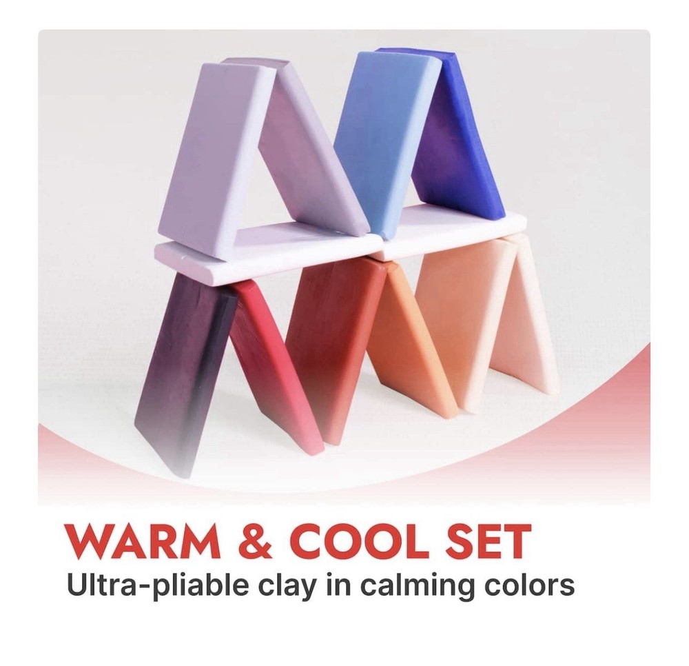 DAS® Warm & Cold Smart Polymer Clay Set