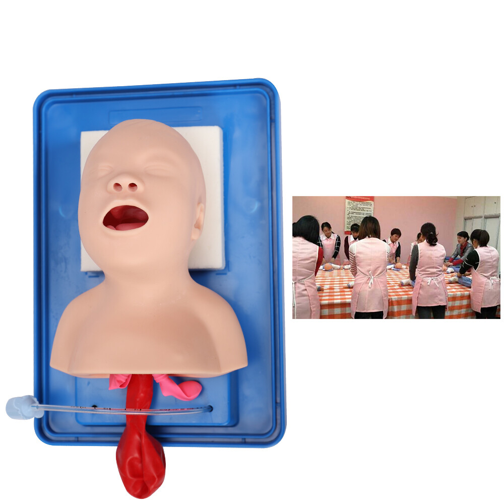 Intubation Manikin Study Baby Infant Teaching Airway Management Trainer Model