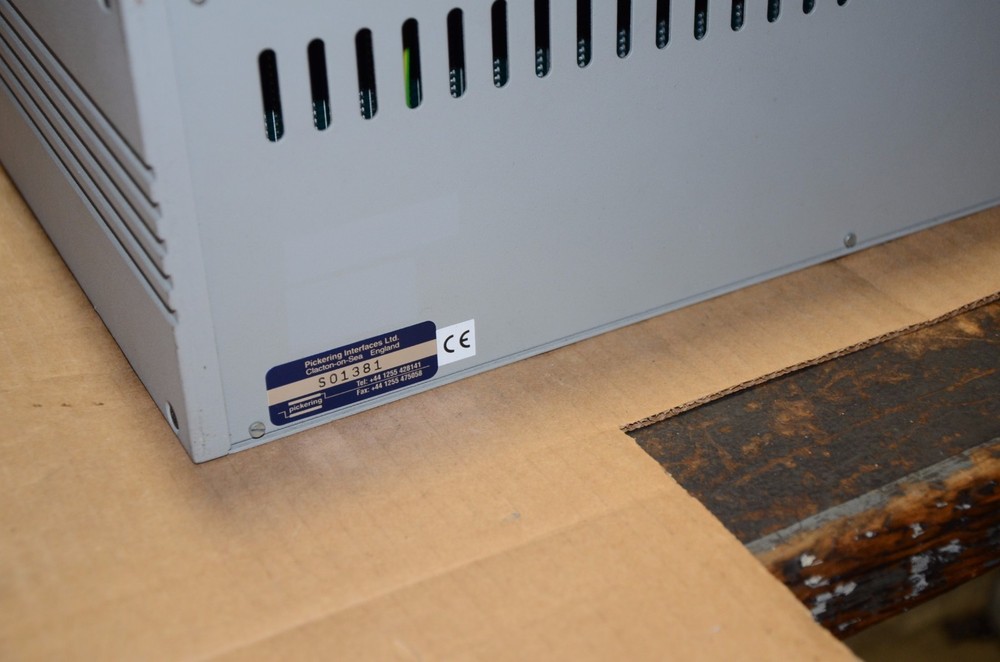 Pickering Interface Switch System 10-910 10-921-001 10-210-001 Optical Module