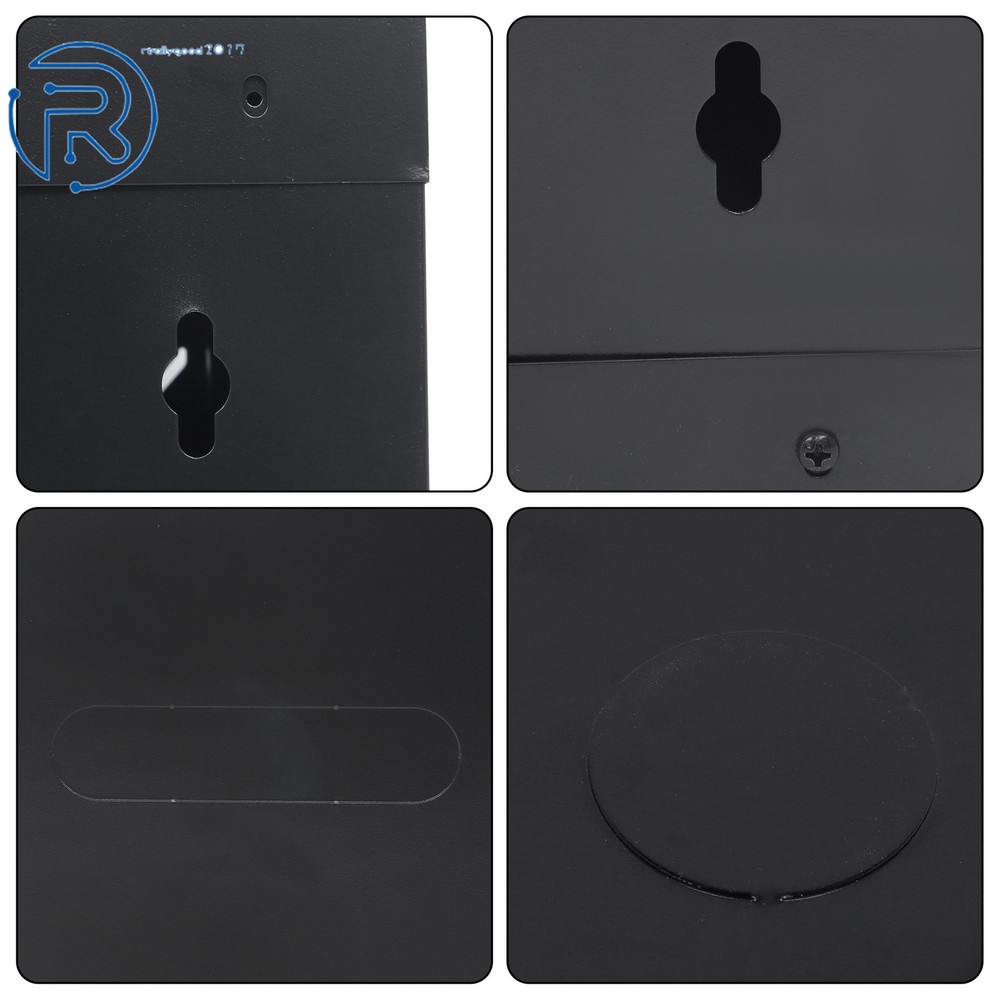 1PC 9U Server Rack Enclosure Maximum depth 15.5" wall mount network With Locks