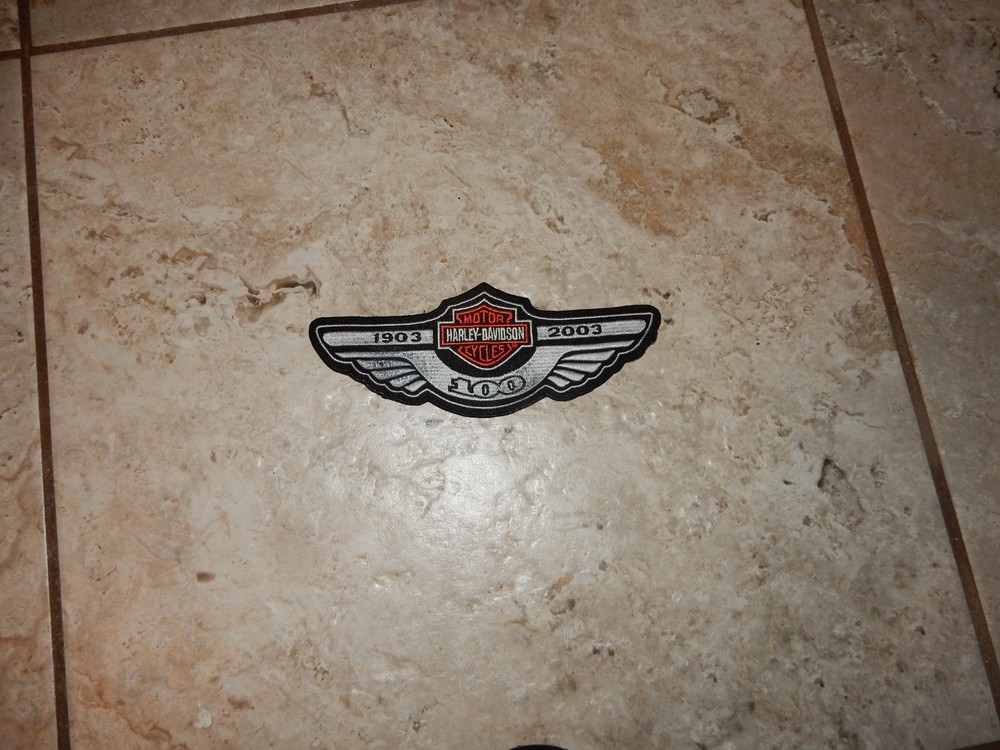 harley davidson anniversary 100th Fat boy patch