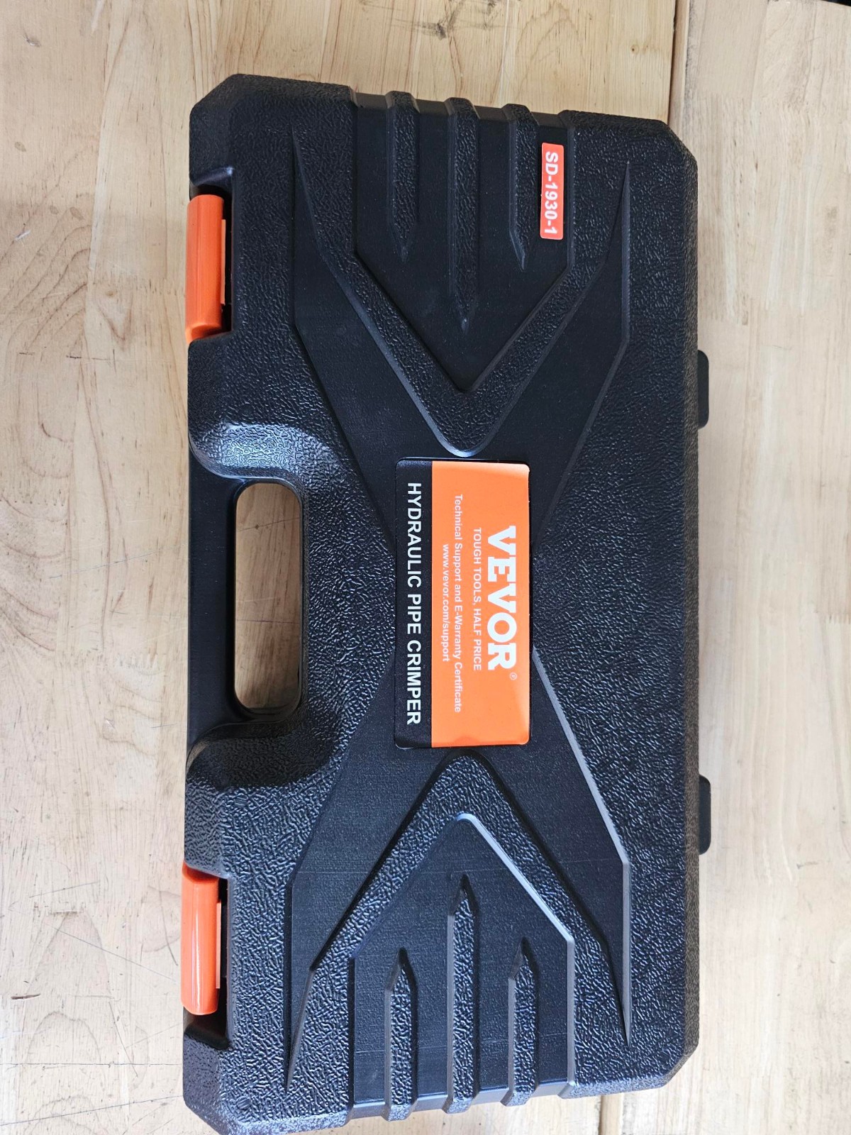 VEVOR Copper Pipe Crimping Tool Hydraulic Driven Pro Press Tool w/ 8 Jaws