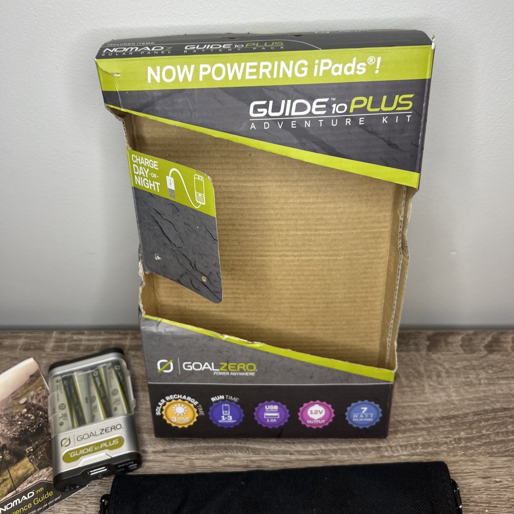 Goal Zero Guide 10 Plus Adventure Kit Nomad 7