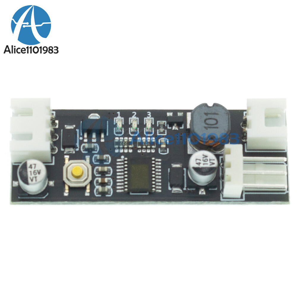 DC12V Computer Fan Temperature Control Governor Speed Controller Module 2~3Wire