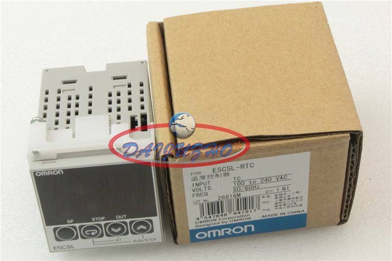 NEW Omron Temperature Controller E5CSL-RTC E5CSLRTC 100-240V
