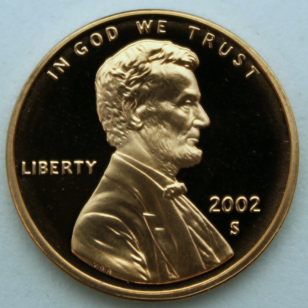 2002-S Proof Lincoln Cent